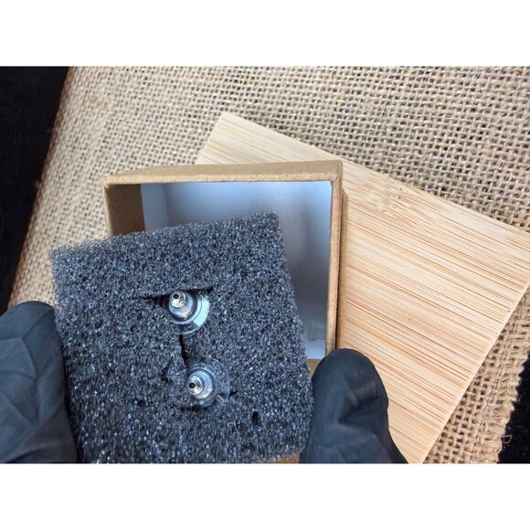 Dainty Crystal Cross Earrings In Gift Box For Women Or Teens - Picture 5 of 8